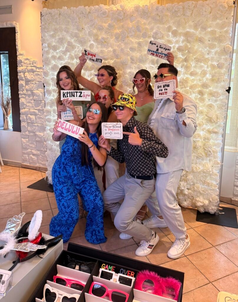 photobooth σε γάμο στη Θεσσαλονίκη